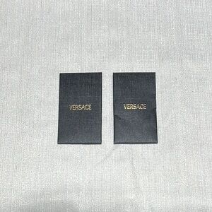 Versace packaging small envelope